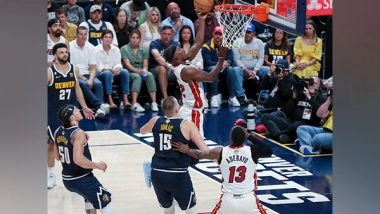 Sports News | NBA Finals: Miami Heat Bounced Back in Game 2, Series Levelled at 1-1