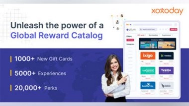 Business News | Xoxoday Strengthens Its Global Reward Catalog, Introducing 26,000+ New Offerings Across Gift Cards, Merchandise, Experiences, and More in 21 Countries