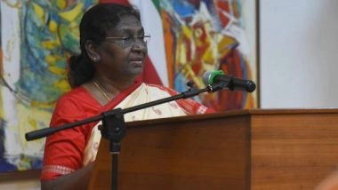 World News | Honoured to Receive Suriname's Highest Distinction, the Grand Ribbon in the Honorary Order of the Yellow Star: President Murmu