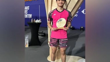 Sports News | Priyanshu Rajawat Moves to Next Round of Singapore Open
