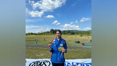 Sports News | Sanjana Sood and Harmehar Lally Wins Bronze at Shotgun World Cup in Germany