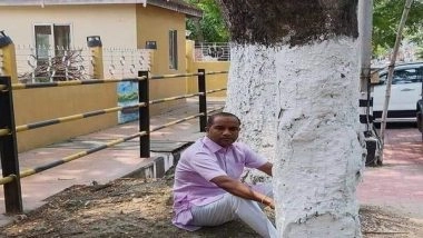 India News | Assam: Congress MLA Stages Protest over Electricity Bill, Sits Under Tree Near Speaker's Residence