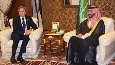 US Secretary of State Antony Blinken Begins Saudi Arabia Visit, Meets Crown Prince Mohammed Bin Salman