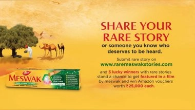 Business News | Dabur Meswak Recognises and Showcases Rare Stories That Are Sure to Inspire