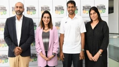 Sports News | Pullela Gopichand Joins Hands with Indian Padel Federation