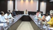 India News | MP CM Shivraj Chouhan Holds Meeting with Farmers' Unions