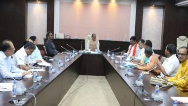 India News | MP CM Shivraj Chouhan Holds Meeting with Farmers' Unions