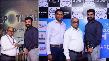 Business News | FAAB Invest Launches India's First Agri-Investment Platform, Recognized with Spotlight Achievement Award at Global Business Line Summit 2023