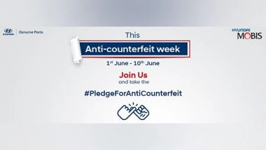 Business News | Hyundai Mobis Launches #Pledgeforanticounterfeit, a Big Push to Fight Against Counterfeit on Anti-Counterfeit Day on June 8, 2023