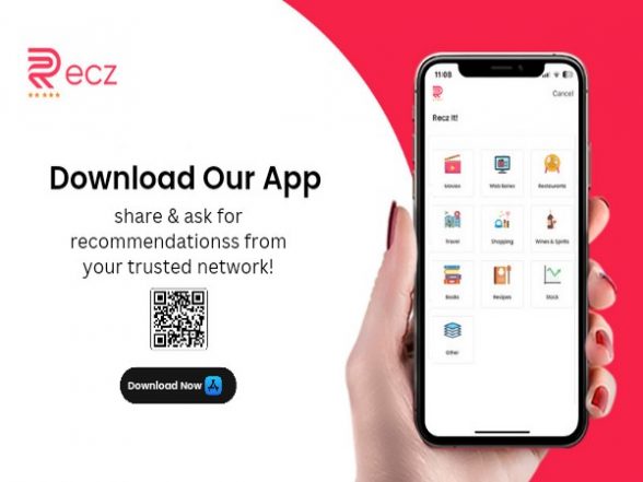 Business News | Recz: A New Social Media Recommendations App Redefining the Way You Connect & Engage Online - Vimarsana News