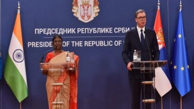 World News | Serbia: President Murmu, Counterpart Vucic Agree to Strengthen Cooperation in UN, Hold Delegation-level Talks