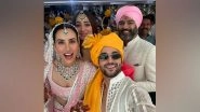Entertainment News | Sonnalli Seygall, Ashesh L Sajnani Wedding Reception: BFFs Raai Laxmi, Sahil Salathia Give Special Performance for Newlyweds