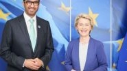 World News | COP28 President-designate, European Commission President Reaffirm Commitment to Deliver on Climate Ambitions