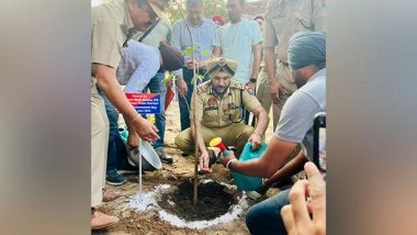 Business News | On World Environment Day, Punjab Police Goes Green with RoundGlass Foundation; 75 Officers Plant 500 Trees in Mohali