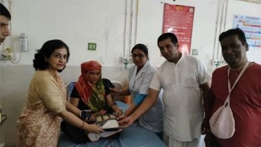 Business News | Annamrita Foundation Extends Meal Service to Faridabad Civil Hospital, Receives High Praise