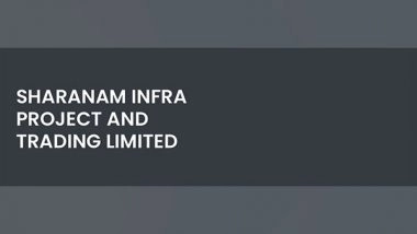 Business News | Sharanam Infraproject and Trading Limited Receives Order for Construction of 30 Bungalows in Mehsana