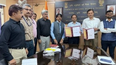 India News | Indian Council of Agricultural Research Signs MoU with Amazon Kisan to Empower Farmers