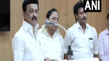 Tamil Nadu CM MK Stalin to Participate in Opposition Meeting on June 23 in Patna