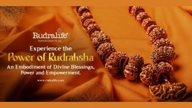Business News | "Discover Life Changing Power: Rudralife's Scientific Approach to Rudraksha Beads"- Dr Tanay Seetha, Rudralife Founder