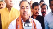 India News | MP: BJP's National General Secretary Tarun Chugh Reaches Gwalior on 4-day Visit