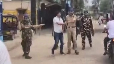 India News | West Bengal: TMC Leader, Armed with Gun, Held During Protest over Cong Leader's Killing