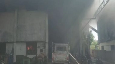 India News | Three Injured as Fire Breaks out at Engineering Unit in Telangana's Sangareddy