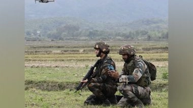 India News | Manipur: Security Forces Conduct Joint Combing Operations, Recover 22 Weapons