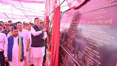 India News | Uttarakhand CM Inaugurates, Lays Foundation Stone of 110 Schemes Worth Rs 34710.19 Lakhs