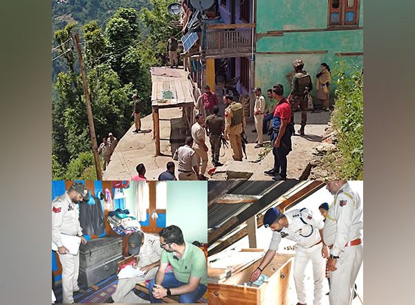 India News | J-K: Police Carry out Search Operation at House of Hizbul Terrorist in Kishtwar
