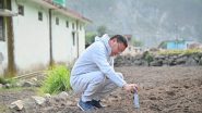 India News | Uttarakhand CM Dhami Visits Siror, Netala Villages in Uttarkashi, Sows 'Mandua' Seeds, Promotes Millet Crops