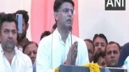 India News | Rajasthan: Congress Leader Sachin Pilot Pays Tribute to Father Rajesh Pilot on His Death Anniversary