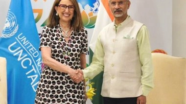 World News | Jaishankar, UNCTAD Secy General Grynspan Agree That G20 Has Key Role in Voicing Global South's Concerns