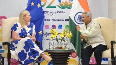 World News | Jaishankar, EU Commissioner Discuss How to Synergise Global Gateway with Development Initiatives