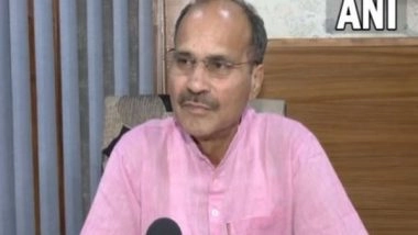 India News | Panchayat Polls: Cong MP Adhir Ranjan Chowdhury Requests WB Election Commission to Ensure Maintenance of Law and Order in Murshidabad