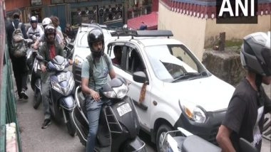 India News | Roads in Several Parts of Dharamshala Choke Amid Rising Tourist Footfall