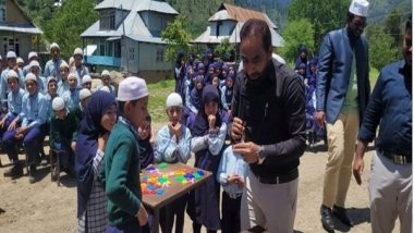 India News | J-K Starts Introduces Biometric Attendance System for Schools