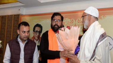 India News | J-K: Maharashtra CM Eknath Shinde Holds Meeting with Party Incharges from 15 States in Srinagar