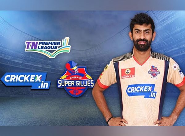 Business News | Crickex.in to Sponsor Chepauk Super Gillies in Tamil Nadu Premier League