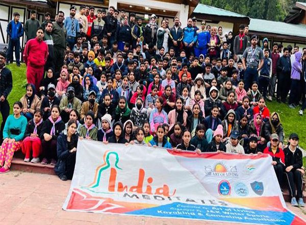 India News | J-K: Sonmarg Hosts 'India Meditates' for Mental Health Awareness