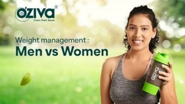 Business News | OZiva Research Shows Astonishing Differences in How Men & Women Manage Weight