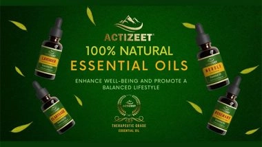 Business News | ACTIZEET Unveils Revolutionary Pure Essential Oils Range in the Indian Market
