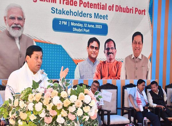 India News | Assam: Union Minister Sonowal Participates in Stakeholders' Meeting to Unlock EXIM Trade Potential of Dhubri Port
