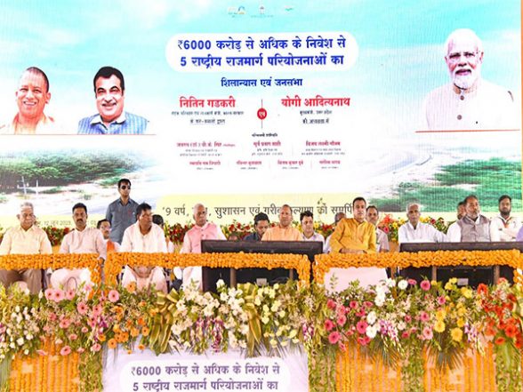 India News | CM Yogi, Union Minister Gadkari Lay Foundation Stone of Road Projects Worth Rs 6,215 Crore in UP's Deoria - Vimarsana News