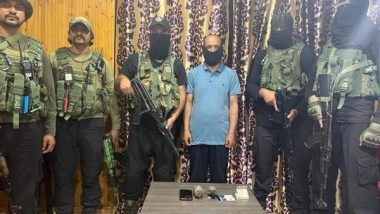 India News | J-K: Security Forces Arrest LeT Terrorist Associate, Recover 2 Chinese Hand Grenades