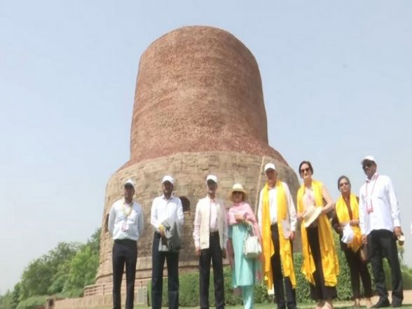 World News | EAM Jaishankar and G20 Delegates Visit Holy Site of Sarnath - Vimarsana News