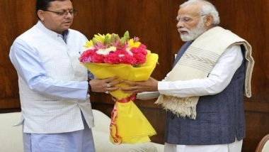 India News | CM Dhami Thanks PM Modi for Releasing Instalment of Rs 1,322 Cr for Uttarakhand