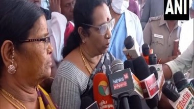 India News | Chairperson of Tamil Nadu Commission for Women Visits Army Jawan's Wife, Says Police Are Providing Security