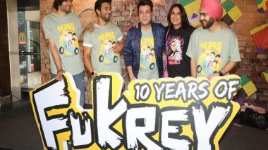 Fukrey Celebrates 10 Year Anniversary as Pulkit Samrat, Ali Fazal, and Richa Chadha Reunite