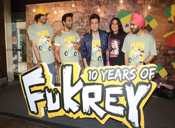 Fukrey Celebrates 10 Year Anniversary as Pulkit Samrat, Ali Fazal, and Richa Chadha Reunite