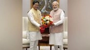 India News | Tripura CM Manik Saha Meets, Congratulates PM Modi on Completing 9 Years of Governance